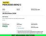 USED 2017 67 MERCEDES-BENZ C-CLASS 2.1 C220d Sport (Premium) Saloon 4dr Diesel G-Tronic+ Euro 6 (s/s) (170 ps) Full Service History  |  Only 2 Owners From Brand New  |  2 Keys