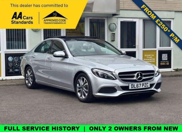 View our Mercedes-Benz C-Class 2.1 C220d Sport (Premium) Saloon 4dr Diesel G-Tronic+ Euro 6 (s/s) (170 ps)