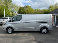 USED 2021 21 FORD TRANSIT CUSTOM 2.0 300 EcoBlue Limited Panel Van 5dr Diesel Manual L2 H1 Euro 6 (s/s) (130 ps) Bluetooth Connectivity - DAB Digital Radio - Front & Rear Parking Sensors -  Cruise Control - Air Conditioning - Driver & Passenger Heated Seats.
