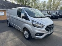 USED 2021 21 FORD TRANSIT CUSTOM 2.0 300 EcoBlue Limited Panel Van 5dr Diesel Manual L2 H1 Euro 6 (s/s) (130 ps) Bluetooth Connectivity - DAB Digital Radio - Front & Rear Parking Sensors -  Cruise Control - Air Conditioning - Driver & Passenger Heated Seats.
