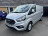 USED 2021 21 FORD TRANSIT CUSTOM 2.0 300 EcoBlue Limited Panel Van 5dr Diesel Manual L2 H1 Euro 6 (s/s) (130 ps) Bluetooth Connectivity - DAB Digital Radio - Front & Rear Parking Sensors -  Cruise Control - Air Conditioning - Driver & Passenger Heated Seats.