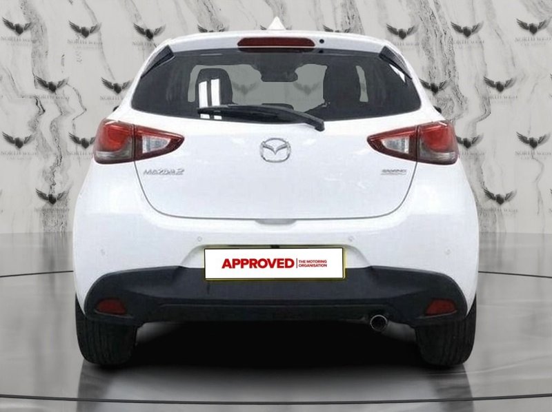 2019 Mazda Mazda2 in white — photo 5 of 14