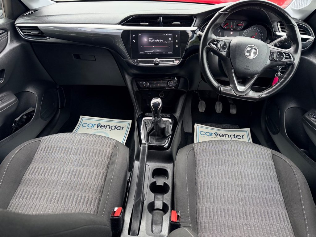 USED 2021 71 VAUXHALL CORSA 1.2 Griffin Hatchback 5dr Petrol Manual Euro 6 (75 ps) 1 Owner|Camera|Ht.Seats|SatNaV|R.Sensor|Apple Car play|Cruise|