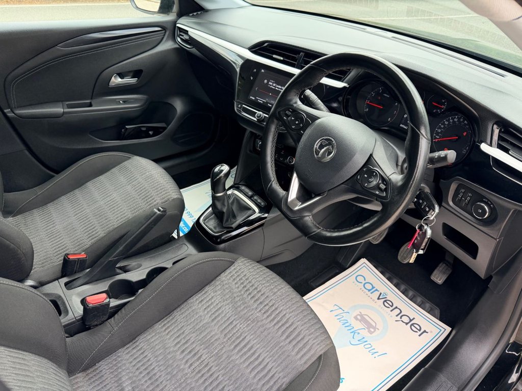 USED 2021 71 VAUXHALL CORSA 1.2 Griffin Hatchback 5dr Petrol Manual Euro 6 (75 ps) 1 Owner|Camera|Ht.Seats|SatNaV|R.Sensor|Apple Car play|Cruise|