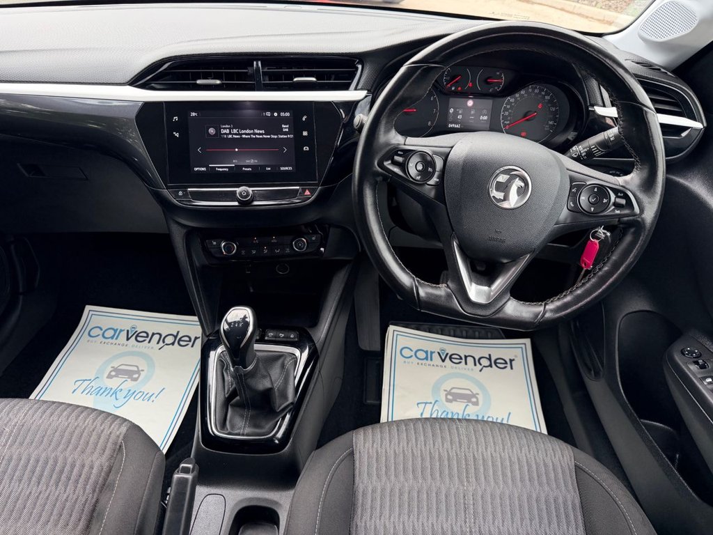 USED 2021 71 VAUXHALL CORSA 1.2 Griffin Hatchback 5dr Petrol Manual Euro 6 (75 ps) 1 Owner|Camera|Ht.Seats|SatNaV|R.Sensor|Apple Car play|Cruise|