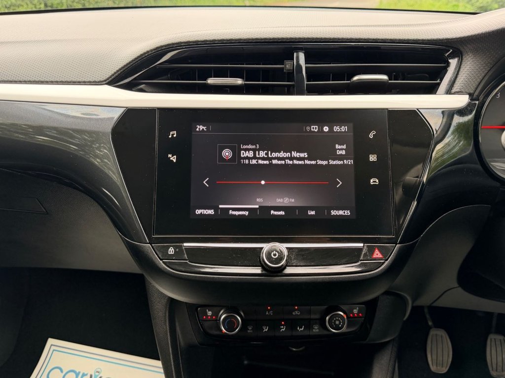 USED 2021 71 VAUXHALL CORSA 1.2 Griffin Hatchback 5dr Petrol Manual Euro 6 (75 ps) 1 Owner|Camera|Ht.Seats|SatNaV|R.Sensor|Apple Car play|Cruise|