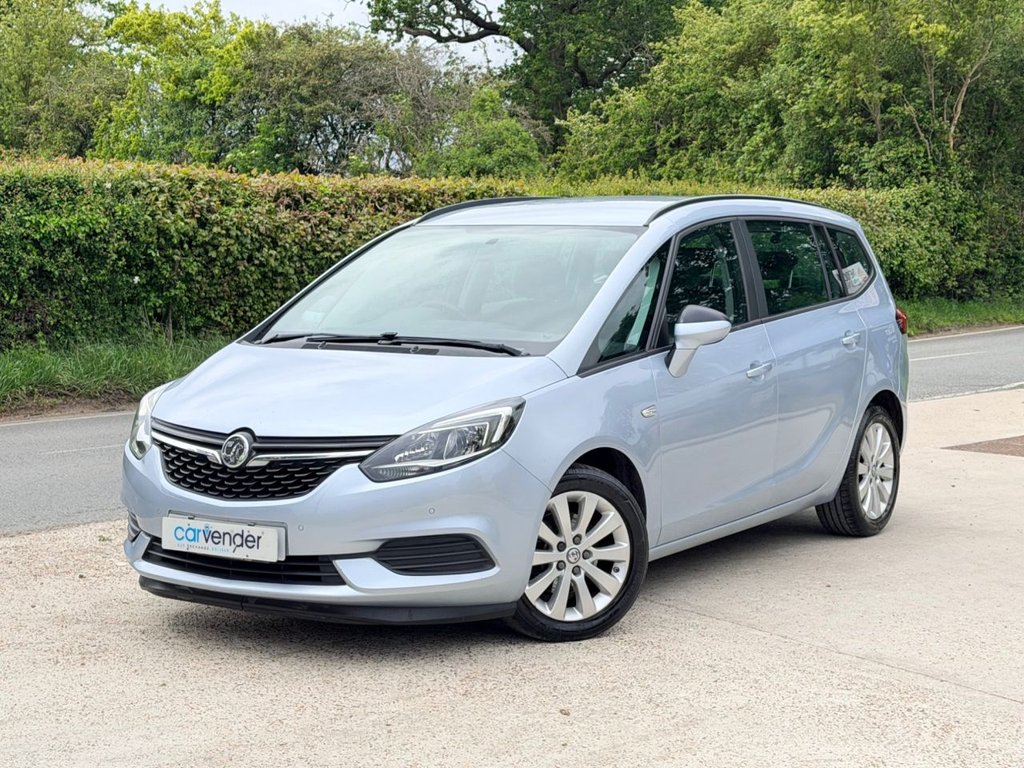 USED 2017 17 VAUXHALL ZAFIRA TOURER 1.4i Turbo Design MPV 5dr Petrol Manual Euro 6 (140 ps) 8 Services|7 Seats|R.F Sensors|Apple CarPlay/Android Auto|