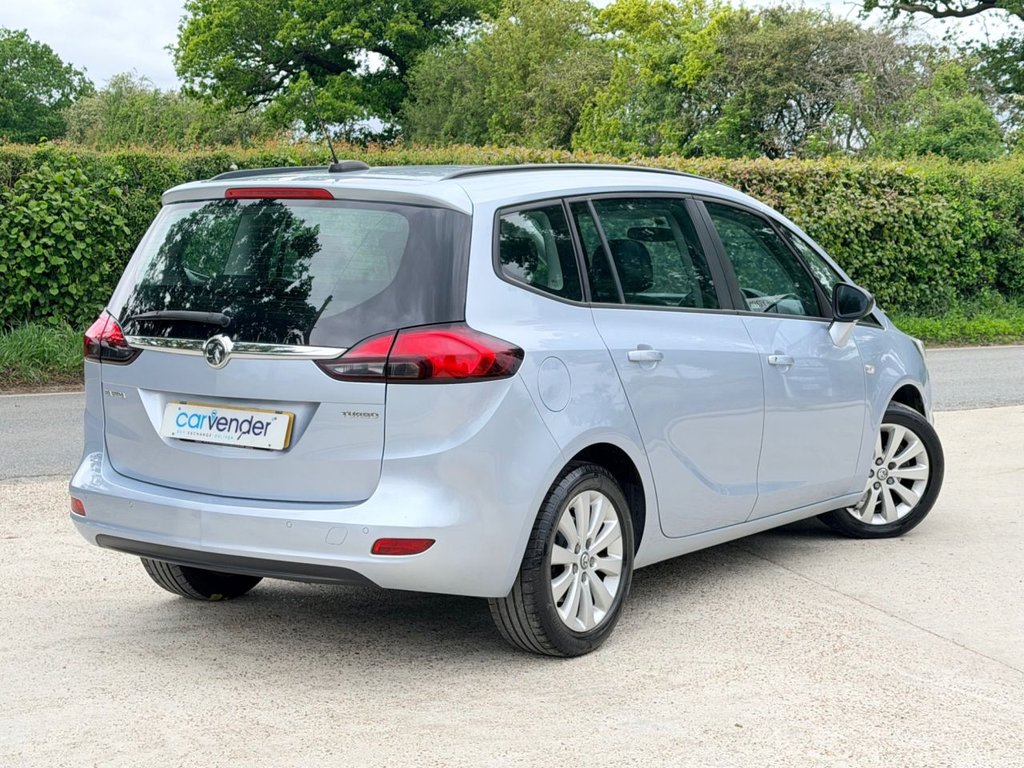 USED 2017 17 VAUXHALL ZAFIRA TOURER 1.4i Turbo Design MPV 5dr Petrol Manual Euro 6 (140 ps) 8 Services|7 Seats|R.F Sensors|Apple CarPlay/Android Auto|