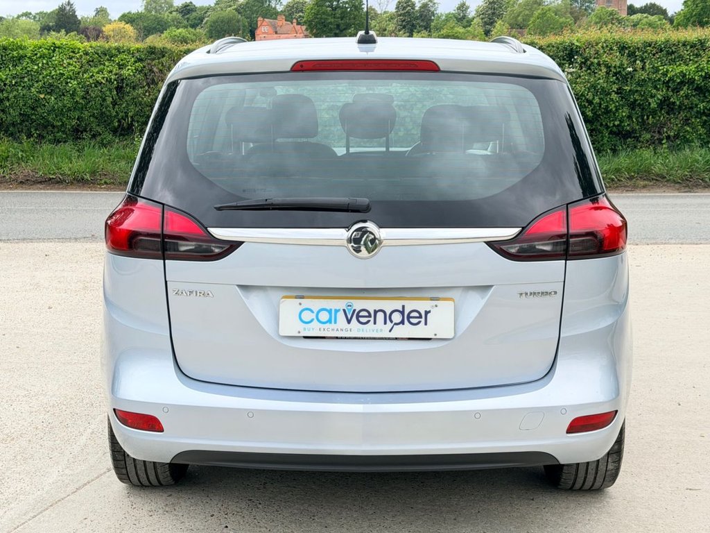 USED 2017 17 VAUXHALL ZAFIRA TOURER 1.4i Turbo Design MPV 5dr Petrol Manual Euro 6 (140 ps) 8 Services|7 Seats|R.F Sensors|Apple CarPlay/Android Auto|