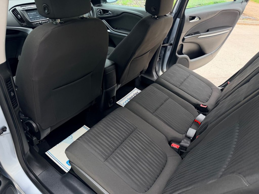 USED 2017 17 VAUXHALL ZAFIRA TOURER 1.4i Turbo Design MPV 5dr Petrol Manual Euro 6 (140 ps) 8 Services|7 Seats|R.F Sensors|Apple CarPlay/Android Auto|