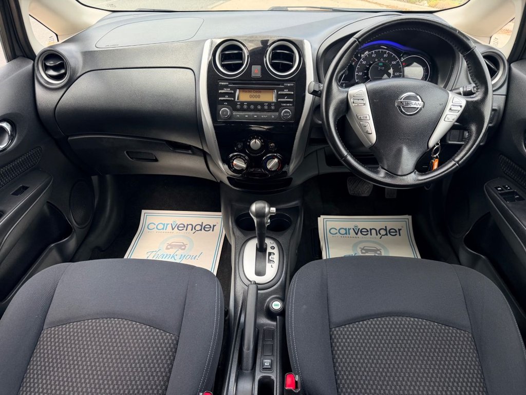 USED 2016 16 NISSAN NOTE 1.2 DIG-S Acenta Hatchback 5dr Petrol XTRON Euro 6 (s/s) (98 ps) 6 Services|&pound;35 Road Tax|Sensors|Cruise|