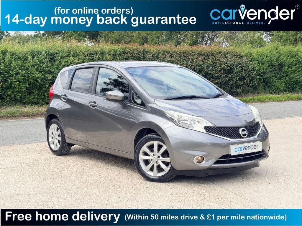 USED 2016 16 NISSAN NOTE 1.2 DIG-S Acenta Hatchback 5dr Petrol XTRON Euro 6 (s/s) (98 ps) 6 Services|&pound;35 Road Tax|Sensors|Cruise|