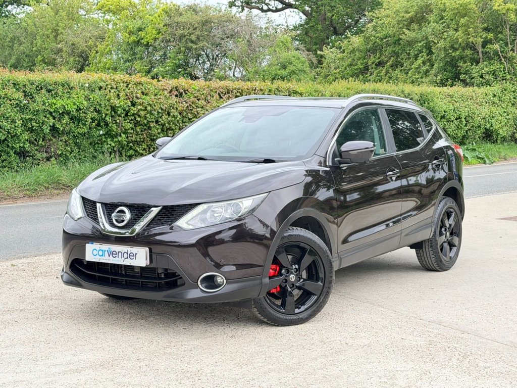 USED 2017 66 NISSAN QASHQAI 1.2 DIG-T N-Connecta SUV 5dr Petrol XTRON 2WD Euro 6 (s/s) (115 ps) 8 Services|Roof|SatNav|Sensors|360 View Reversing Camera|