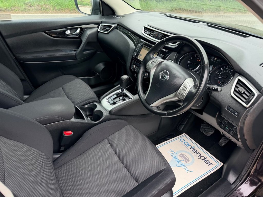 USED 2017 66 NISSAN QASHQAI 1.2 DIG-T N-Connecta SUV 5dr Petrol XTRON 2WD Euro 6 (s/s) (115 ps) 8 Services|Roof|SatNav|Sensors|360 View Reversing Camera|