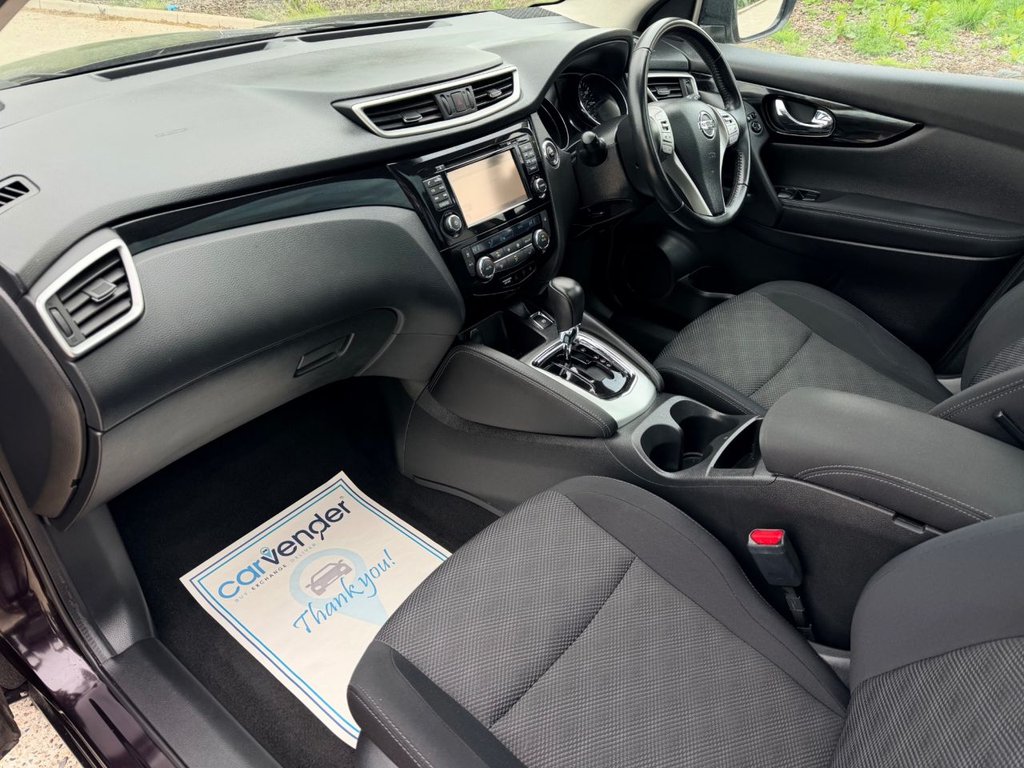 USED 2017 66 NISSAN QASHQAI 1.2 DIG-T N-Connecta SUV 5dr Petrol XTRON 2WD Euro 6 (s/s) (115 ps) 8 Services|Roof|SatNav|Sensors|360 View Reversing Camera|