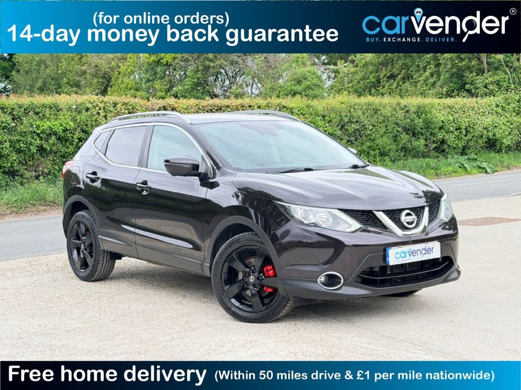 USED 2017 66 NISSAN QASHQAI 1.2 DIG-T N-Connecta SUV 5dr Petrol XTRON 2WD Euro 6 (s/s) (115 ps) 8 Services|Roof|SatNav|Sensors|360 View Reversing Camera|