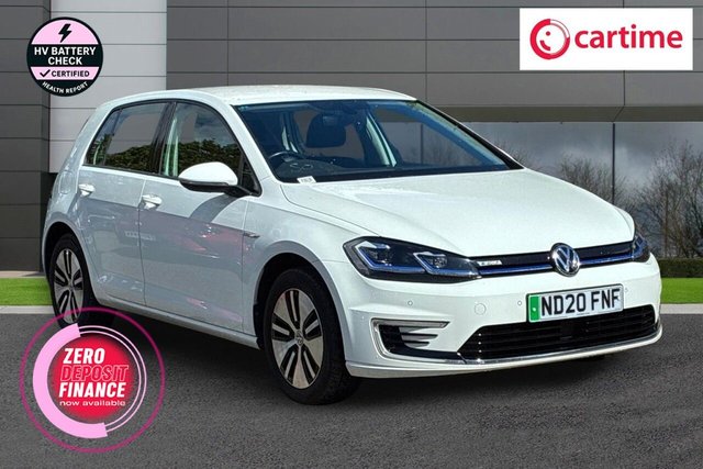 2020 VOLKSWAGEN GOLF 35.8KWH E GOLF HATCHBACK 5DR ELECTRIC AUTO 136 PS FRONT REAR PARKING... photo