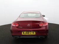 USED 2018 68 MERCEDES-BENZ C-CLASS 1.5 C200 MHEV AMG Line (Premium) Coupe 2dr Petrol G-Tronic+ Euro 6 (s/s) (198 ps) REVERSE CAMERA | HEATED SEATS