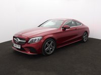 USED 2018 68 MERCEDES-BENZ C-CLASS 1.5 C200 MHEV AMG Line (Premium) Coupe 2dr Petrol G-Tronic+ Euro 6 (s/s) (198 ps) REVERSE CAMERA | HEATED SEATS