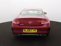 USED 2018 68 MERCEDES-BENZ C-CLASS 1.5 C200 MHEV AMG Line (Premium) Coupe 2dr Petrol G-Tronic+ Euro 6 (s/s) (198 ps) REVERSE CAMERA | HEATED SEATS