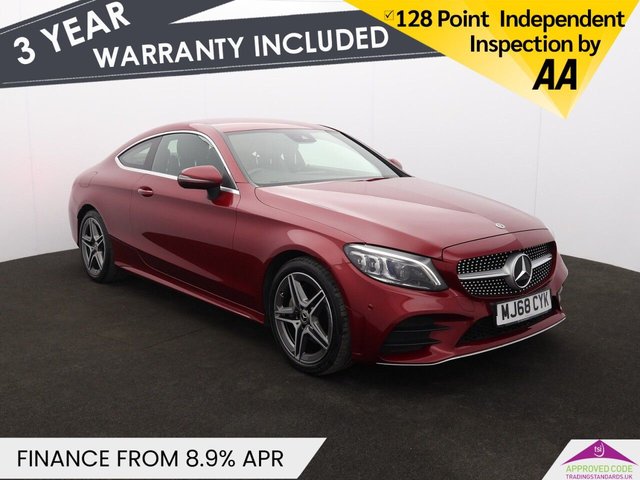 View our Mercedes-Benz C-Class 1.5 C200 MHEV AMG Line (Premium) Coupe 2dr Petrol G-Tronic+ Euro 6 (s/s) (198 ps)
