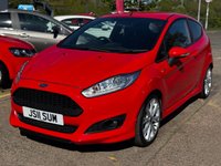 USED 2017 17 FORD FIESTA 1.0T EcoBoost ST-Line Hatchback 3dr Petrol Manual Euro 6 (s/s) (100 ps) Nav,Bluetooth,air con,priv gla