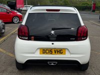 USED 2015 15 PEUGEOT 108 1.2 PureTech Roland Garros Top! 3dr Petrol Manual Euro 6 (82 ps) Bluetooth,rev cam,auto lights,