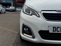 USED 2015 15 PEUGEOT 108 1.2 PureTech Roland Garros Top! 3dr Petrol Manual Euro 6 (82 ps) Bluetooth,rev cam,auto lights,