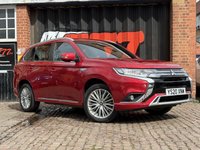 USED 2020 20 MITSUBISHI OUTLANDER 2.4h TwinMotor 13.8kWh Dynamic SUV 5dr Petrol Plug-in Hybrid CVT 4WD Euro 6 (s/s) (224 ps) FULL HISTORY, HYBRID, 2 KEYS