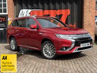 USED 2020 20 MITSUBISHI OUTLANDER 2.4h TwinMotor 13.8kWh Dynamic SUV 5dr Petrol Plug-in Hybrid CVT 4WD Euro 6 (s/s) (224 ps) FULL HISTORY, HYBRID, 2 KEYS