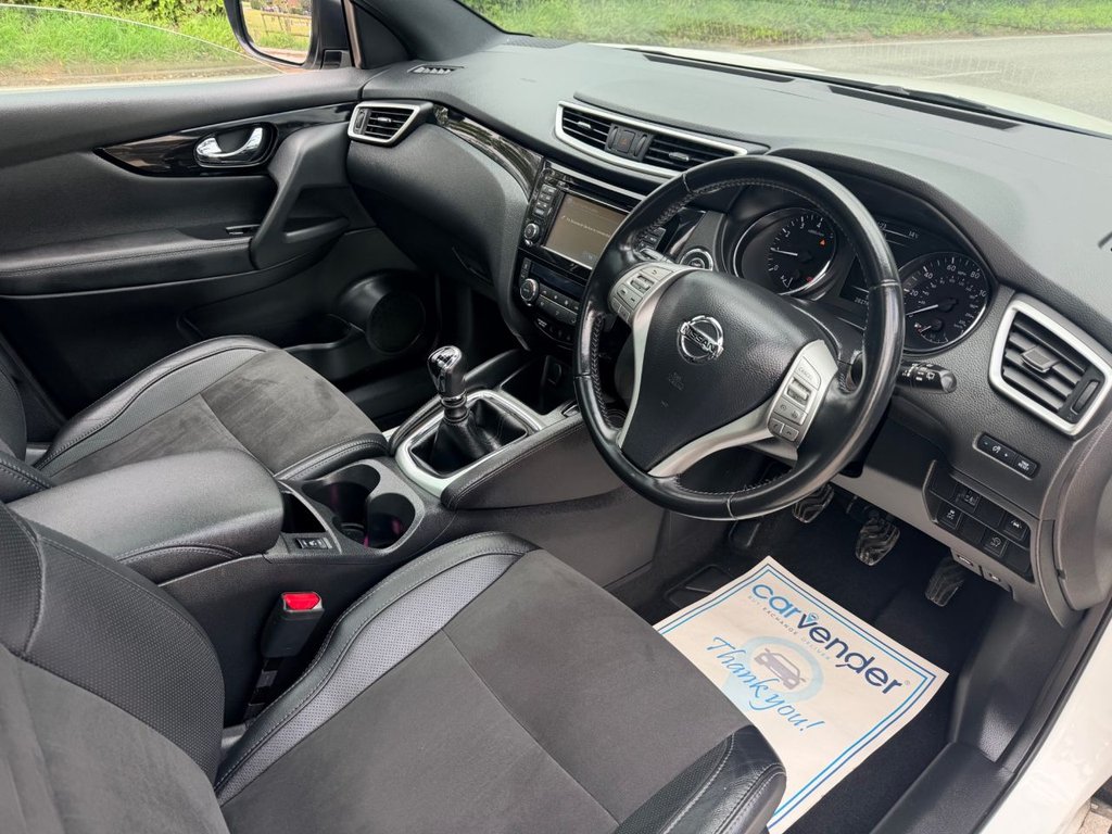 USED 2017 17 NISSAN QASHQAI 1.2 DIG-T N-Vision SUV 5dr Petrol Manual 2WD Euro 6 (s/s) (115 ps) 