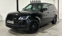 USED 2022 71 LAND ROVER RANGE ROVER 3.0 D300 MHEV Westminster Black SUV 5dr Diesel Auto 4WD Euro 6 (s/s) (300 ps) 