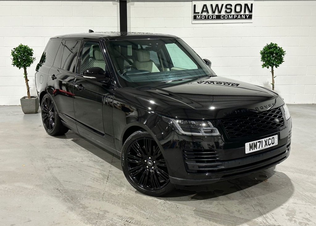 USED 2022 71 LAND ROVER RANGE ROVER 3.0 D300 MHEV Westminster Black SUV 5dr Diesel Auto 4WD Euro 6 (s/s) (300 ps) 