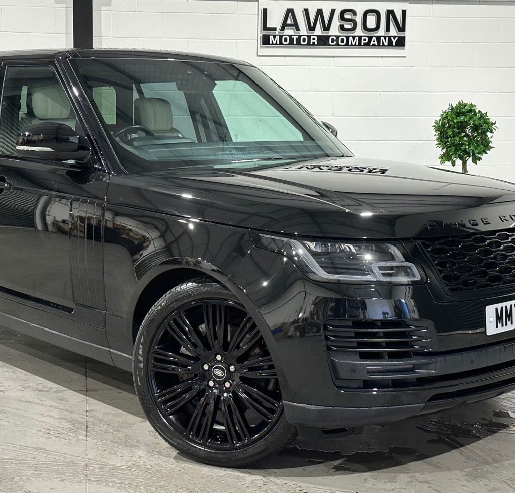 USED 2022 71 LAND ROVER RANGE ROVER 3.0 D300 MHEV Westminster Black SUV 5dr Diesel Auto 4WD Euro 6 (s/s) (300 ps) 