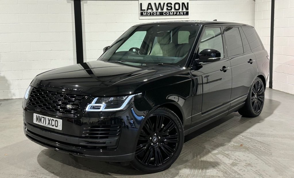USED 2022 71 LAND ROVER RANGE ROVER 3.0 D300 MHEV Westminster Black SUV 5dr Diesel Auto 4WD Euro 6 (s/s) (300 ps) 