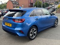 USED 2019 19 KIA CEED 1.4 T-GDi Blue Edition Hatchback 5dr Petrol DCT Euro 6 (s/s) (138 bhp) AUTO -- FULL SERVICE HISTORY -- SAT NAV -- CAR PLAY -- CAMERA