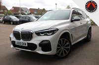USED 2020 20 BMW X5 3.0 30d M Sport SUV 5dr Diesel Auto xDrive Euro 6 (s/s) (265 ps) - EURO 6 - ULEZ, PRO NAV, HTD/LEATHER, R/CAMERA, DIGITAL COCKPIT, 20" ALLOYS, E/TAILGATE, APPLE/ANDROID CARPLAY, LEDS, CRUISE/LDW, DAB, BLUETOOTH & WIRELESS CHARGER
