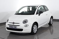 USED 2016 66 FIAT 500 1.2 Pop Hatchback 3dr Petrol Manual Euro 6 (s/s) (69 bhp) 7 stamp SERVICE HISTORY - 2 KEYS - &pound;20 TAX
