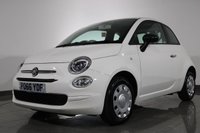 USED 2016 66 FIAT 500 1.2 Pop Hatchback 3dr Petrol Manual Euro 6 (s/s) (69 bhp) 7 stamp SERVICE HISTORY - 2 KEYS - &pound;20 TAX