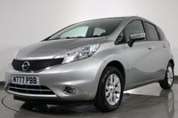 USED 2017 17 NISSAN NOTE 1.2 Acenta Hatchback 5dr Petrol Manual Euro 6 (s/s) (80 ps) 9 stamp SERVICE HISTORY - 2 KEYS - &pound;20 TAX