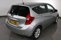 USED 2017 17 NISSAN NOTE 1.2 Acenta Hatchback 5dr Petrol Manual Euro 6 (s/s) (80 ps) 9 stamp SERVICE HISTORY - 2 KEYS - &pound;20 TAX