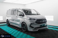 USED 2024 FORD TRANSIT CUSTOM 2.0 LWB HALO X DCAB CONVERSION - AUTO - GREY MATTER * REAR REMOVABLE FOLDING SEATS - BLACK EDITION LEATHER