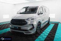 USED 2024 FORD TRANSIT CUSTOM 2.0 LWB HALO X DCAB CONVERSION - AUTO - GREY MATTER * REAR REMOVABLE FOLDING SEATS - BLACK EDITION LEATHER