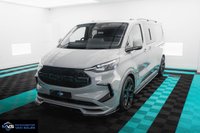 USED 2024 FORD TRANSIT CUSTOM 2.0 LWB HALO X DCAB CONVERSION - AUTO - GREY MATTER * REAR REMOVABLE FOLDING SEATS - BLACK EDITION LEATHER