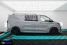 USED 2024 FORD TRANSIT CUSTOM 2.0 LWB HALO X DCAB CONVERSION - AUTO - GREY MATTER * REAR REMOVABLE FOLDING SEATS - BLACK EDITION LEATHER