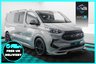 USED 2024 FORD TRANSIT CUSTOM 2.0 LWB HALO X DCAB CONVERSION - AUTO - GREY MATTER * REAR REMOVABLE FOLDING SEATS - BLACK EDITION LEATHER