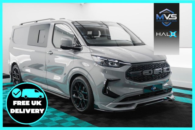 View our Ford Transit Custom 2.0 LWB HALO X DCAB CONVERSION - AUTO - GREY MATTER *