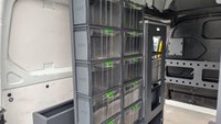 USED 2019 19 FORD TRANSIT CUSTOM L1 H2 Leader Tdci High Roof With Air Conditioning, Parking Sensors, Limiter, Racked Ready for Work in great condition . 1 Owner from New - 3 Service Stamps in the book .Presenting a Ford Transit Custom L1 H2 Leader Tdci finished in a practical high-roof configuration and supplied in great working order. This van has had just one owner from new and comes with three service stamps in the book, supporting a well-documented history. Factory-fitted air conditioning ensures driver comfort across long days, while parking sensors make maneuvering in tight spaces straightforward and safe. A 70 mph limiter is in place for fleet compliance and controlled driving. The load area is racked and ready for work, saving valuable time and expense on fitting out. This is a genuine, no-nonsense commercial vehicle for the professional who needs to get on with the job. Available now for inspection. 