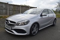 USED 2018 18 MERCEDES-BENZ A-CLASS 2.1 A200d AMG Line Hatchback 5dr Diesel 7G-DCT Euro 6 (s/s) (136 ps) ONLY 42300 MILES FROM NEW !