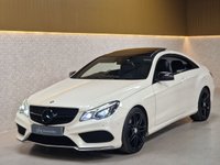 USED 2016 16 MERCEDES-BENZ E-CLASS 3.0 E350d V6 AMG Line Edition Coupe 2dr Diesel G-Tronic+ Euro 6 (s/s) (258 ps) APPLE CARPLAY | PANROOF